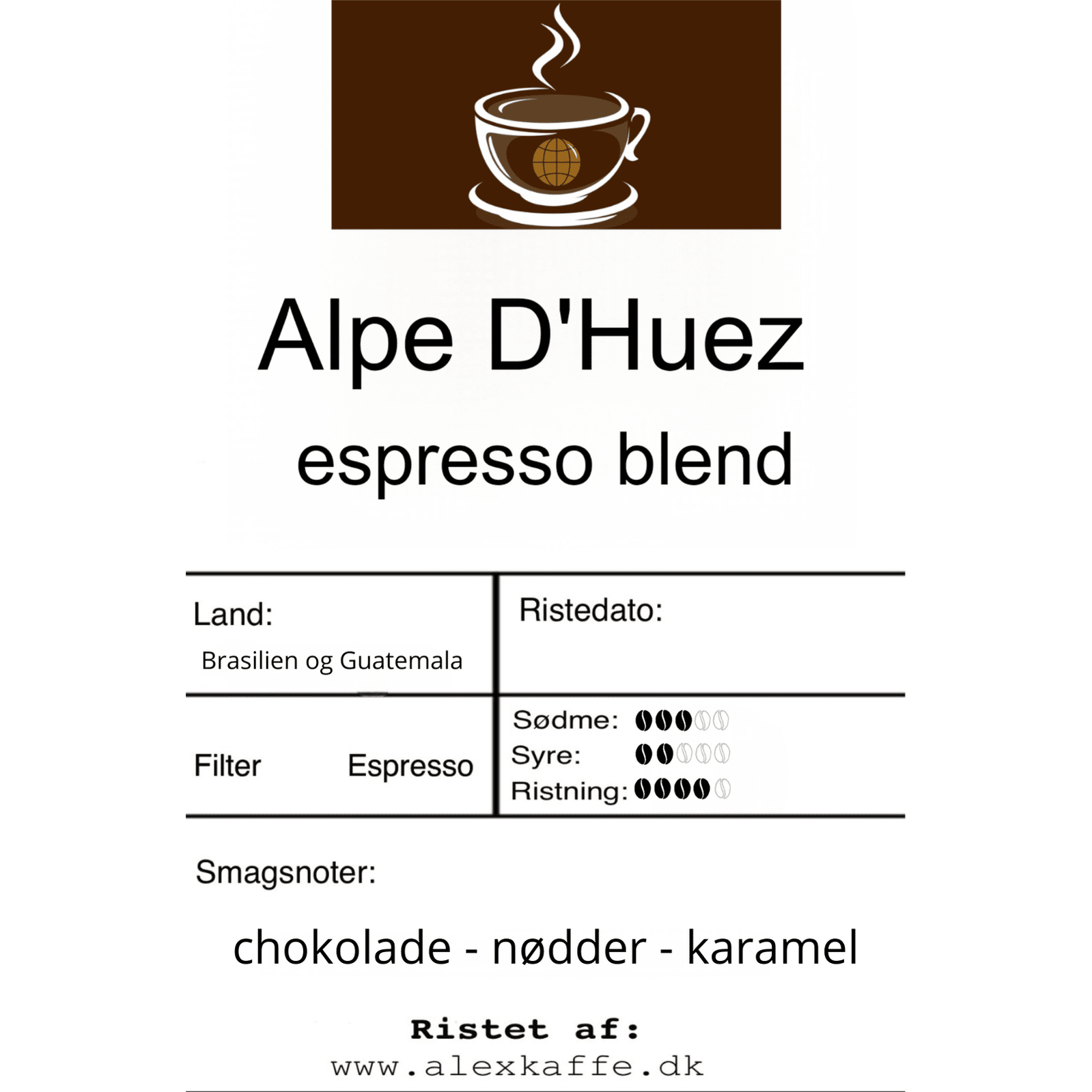 Alpe d’Huez Espresso blend