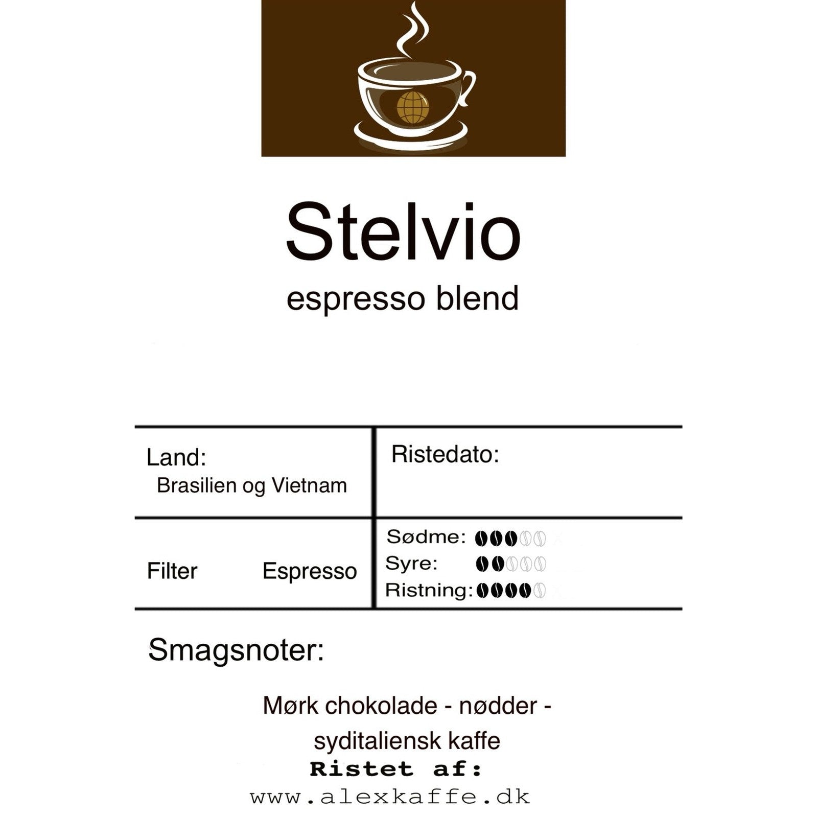 Stelvio Espresso blend