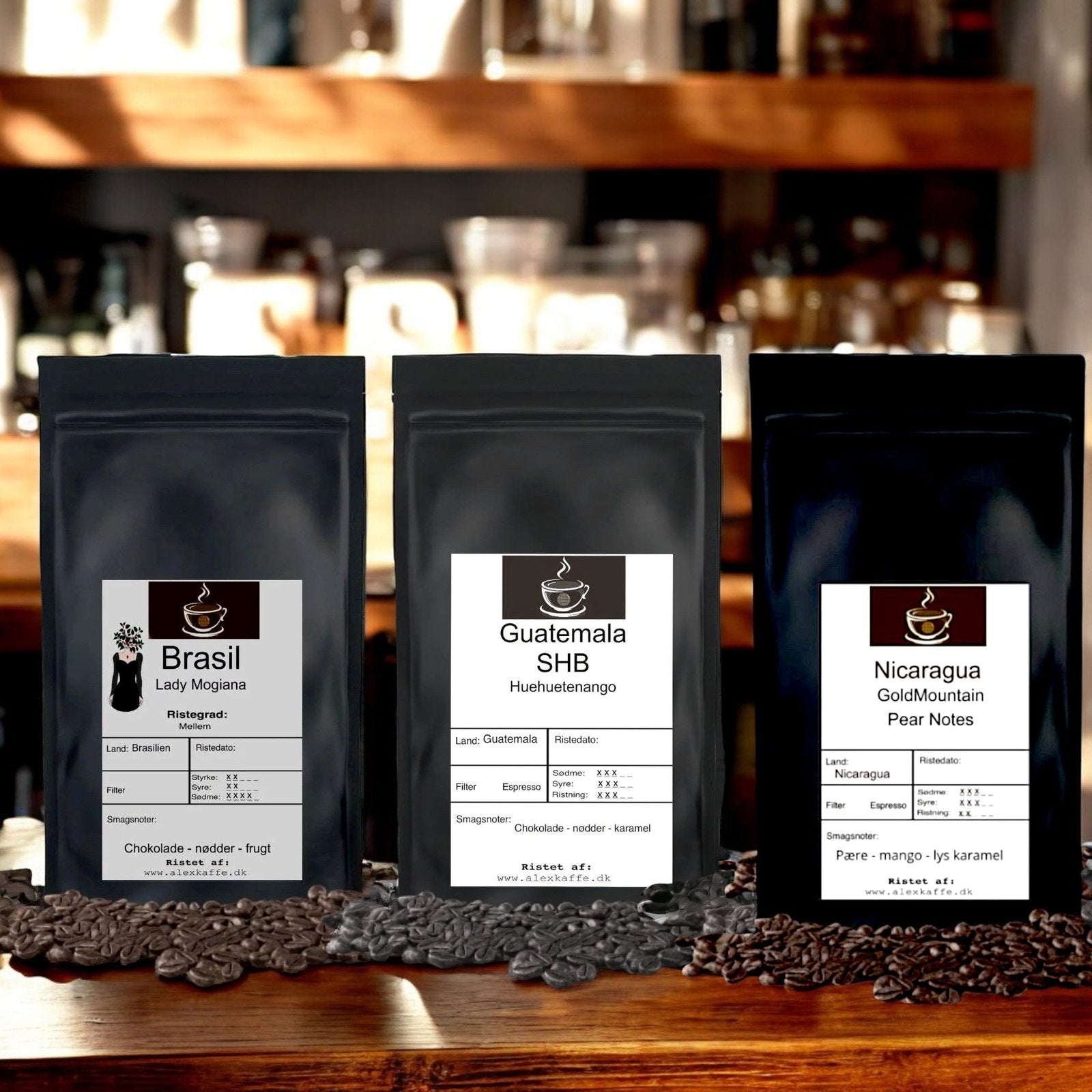 Smagepakke mellemristet filterkaffe