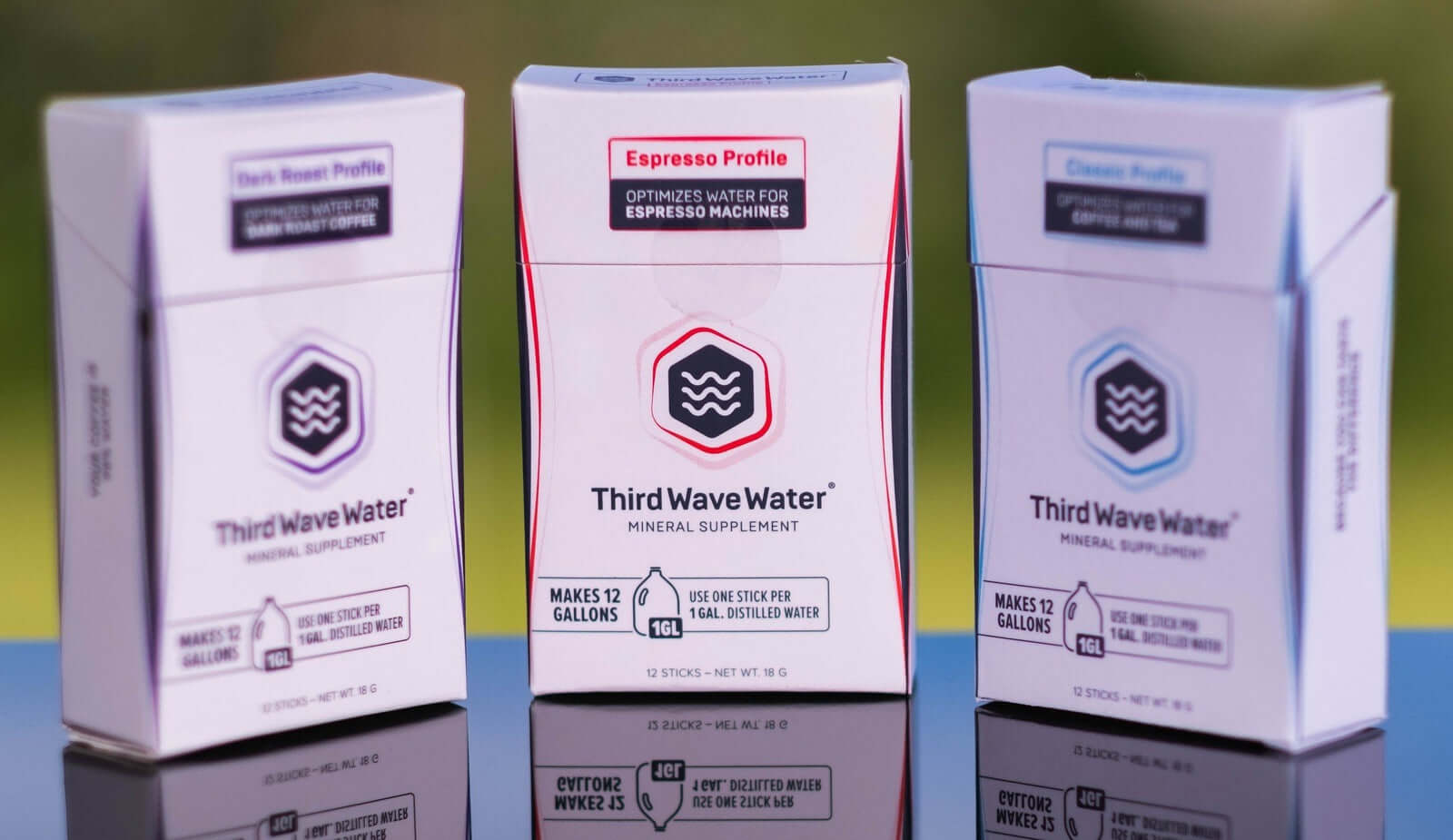 Tilbehør til kaffe og vand