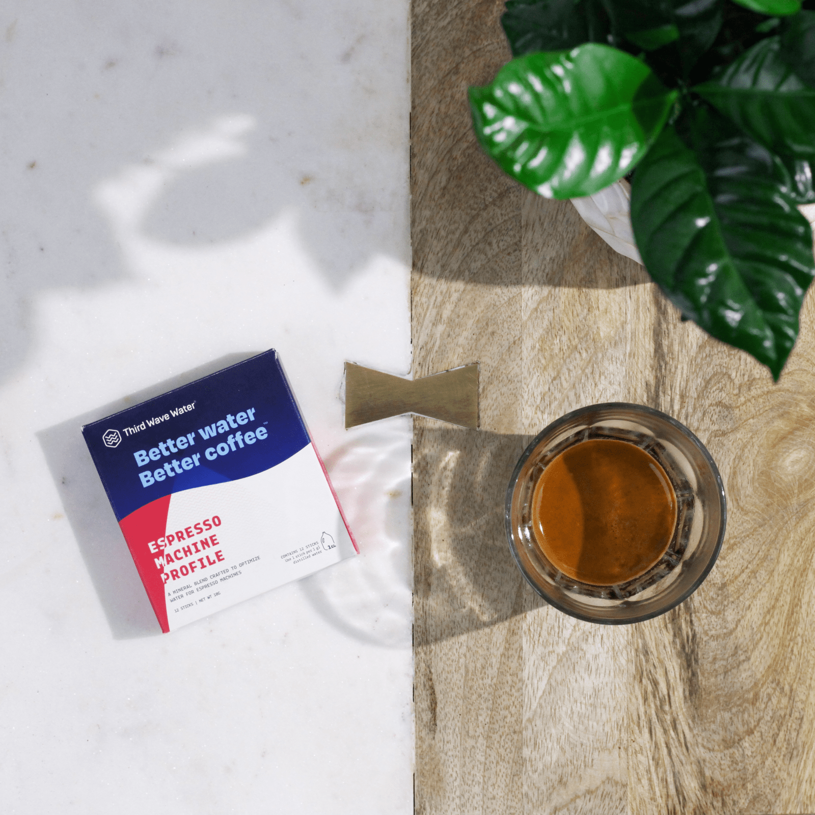 Tilbehør til kaffe og vand