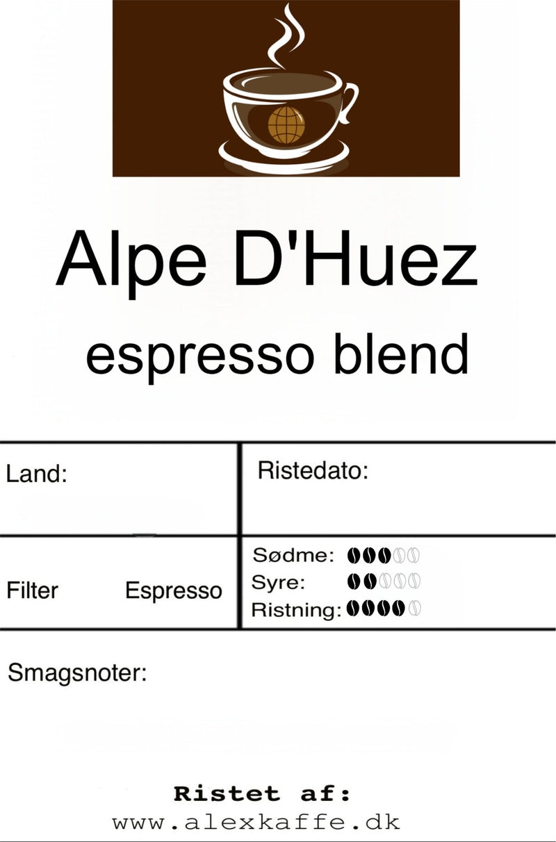 Alpe d’Huez Espresso blend