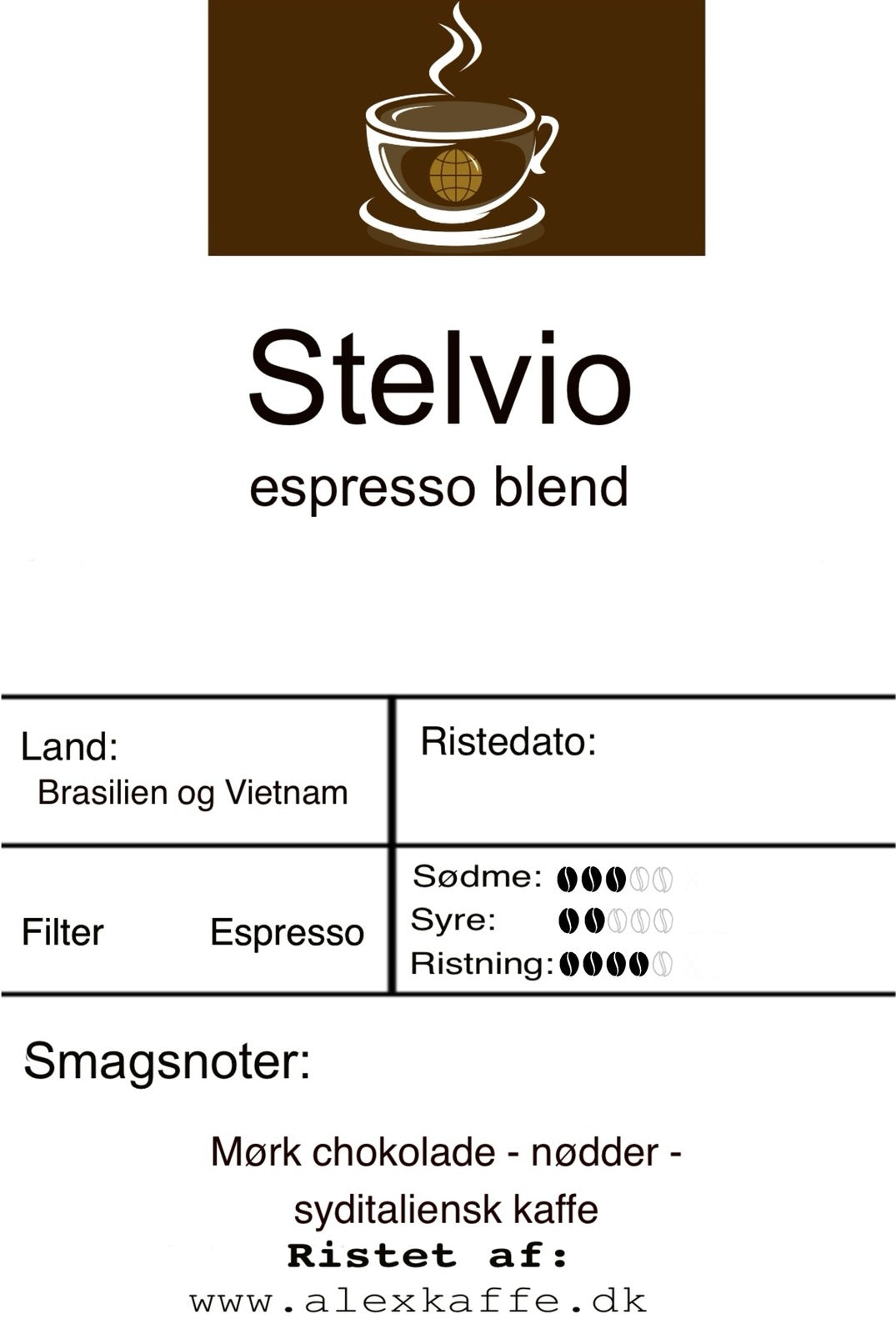 Stelvio Espresso blend