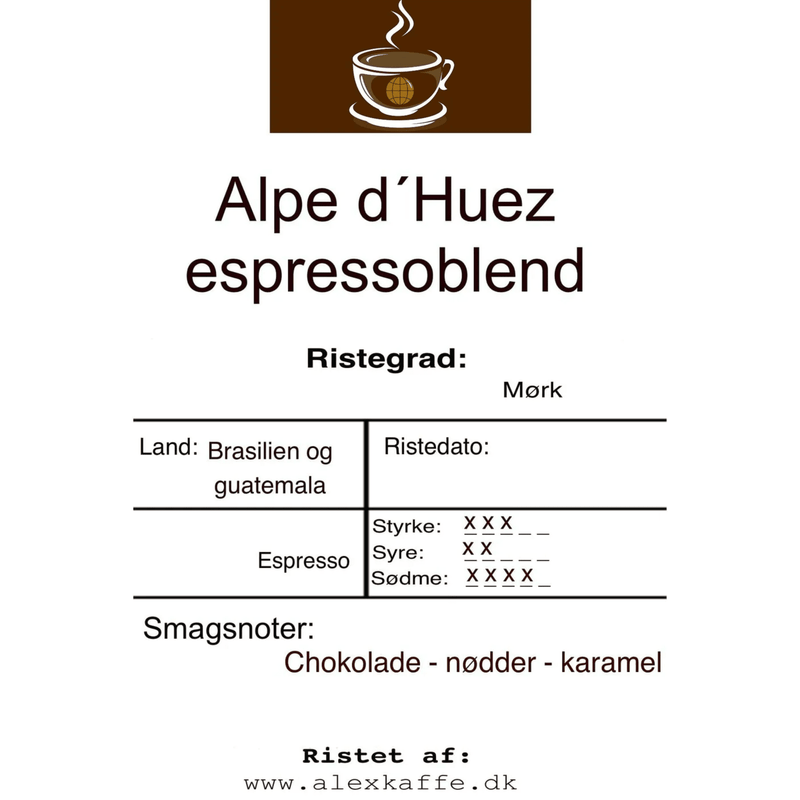 Alpe d’Huez Espresso blend