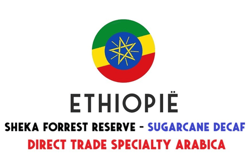 Etiopien Sheka forest reserve - direct trade koffeinfri Espresso