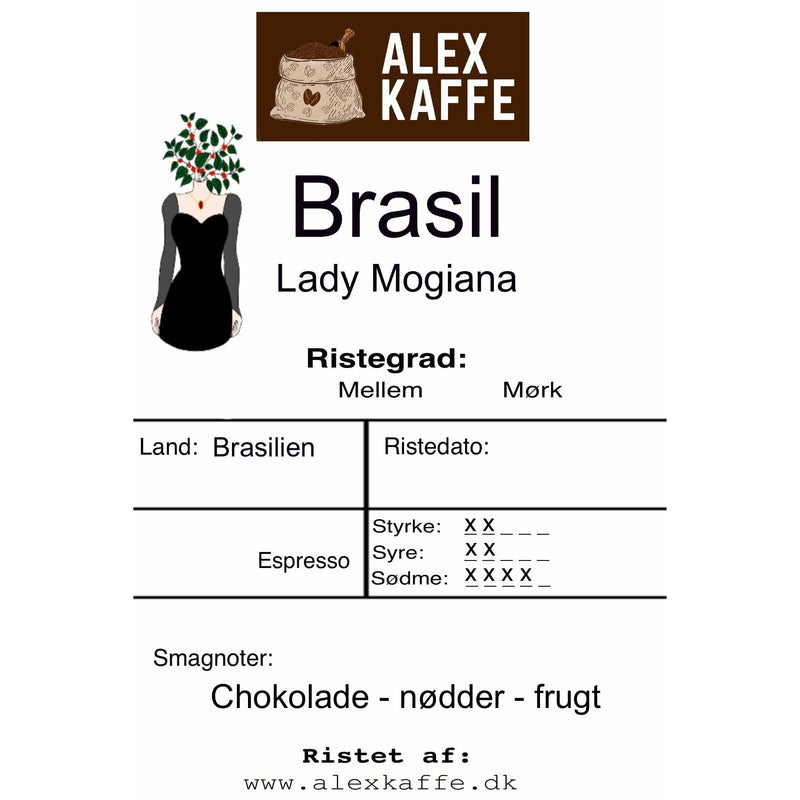 Brasil Lady Mogiana Espresso Blend