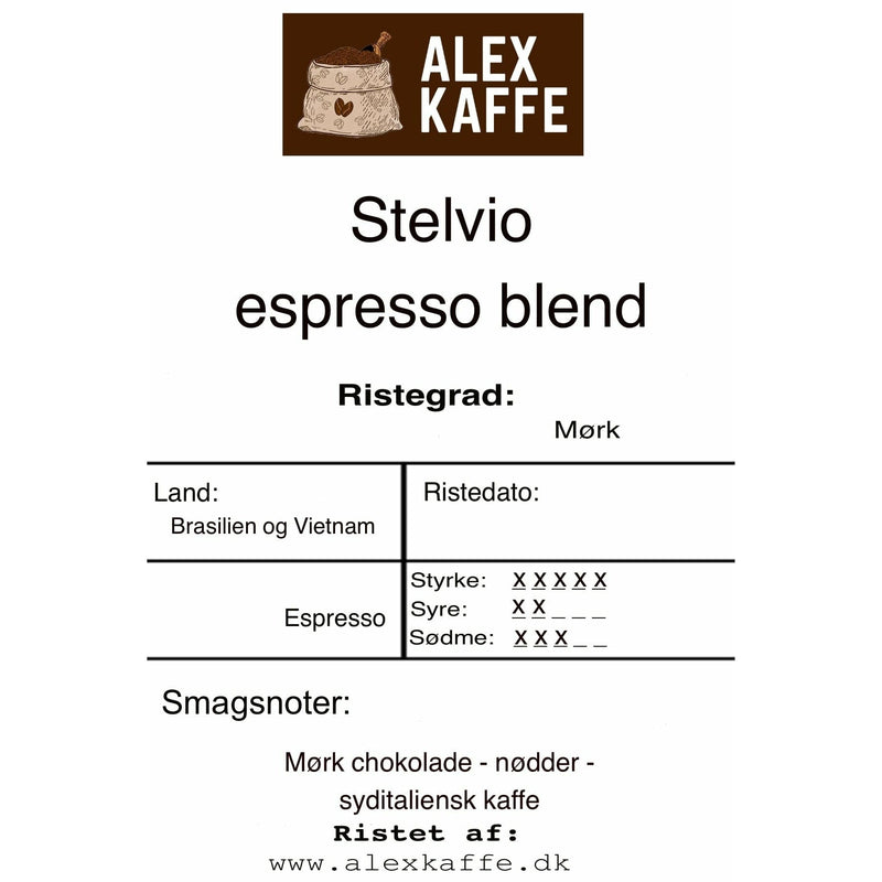 Stelvio Espresso blend